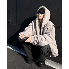 美式帆布座山雕冬季短款棉服男夹克保暖棉袄情侣外套MF292-P120，男装夹克，星座412-2