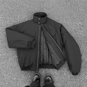 大货2025冬装飞行员夹克棉服厚外套男装冬季宽松立领棉衣S378特95图片