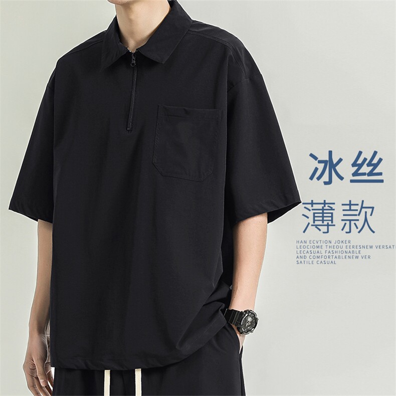 休闲运动装男士夏季短袖搭配痞帅夏天高端男装TT320-特批-37图片