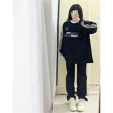 5371-P45新款潮流宽松休闲外套卫衣薄款/加绒，女装卫衣/绒衫，星座617A-2