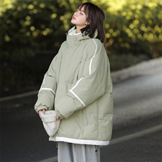 现货904-2-MYM8871-P80特冬季拼接棉衣男女加厚保暖棉服面包服，男装棉衣，星座904-2