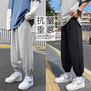 2023秋冬卫裤高弹健康布聚酯纤维WK602-1特批22，男装休闲裤，星座718-1