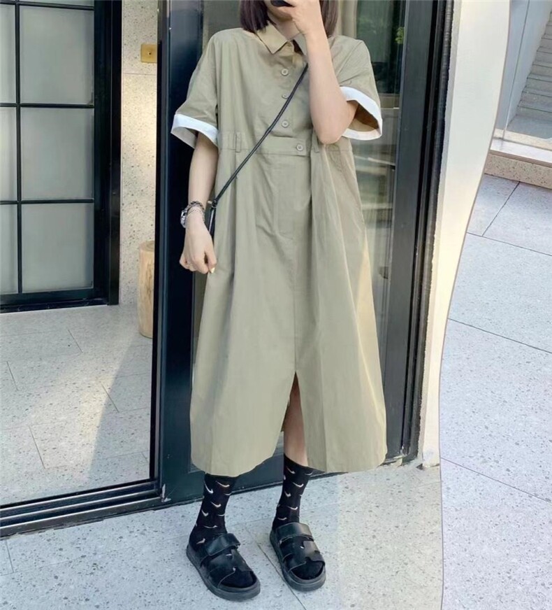 夏季新款连衣裙，女装连衣裙，丰衣主色