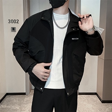 工装外套男新款潮流短款夹克衣服男士春秋款上衣，男装夹克，星座1013
