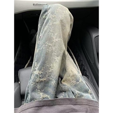 1014-1NZ0033P38现货美式高街小众提花休闲直筒裤牛仔裤，男装牛仔裤，星座1014-1