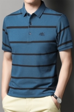 精品时尚短袖T恤男上衣夏季男士休闲免烫半袖体恤POLO衫P70，男装Polo衫，星座1105-3