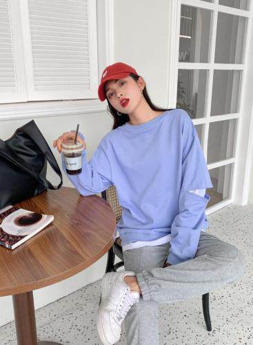 秋季新款时尚百搭卫衣，女装卫衣/绒衫，佰尚仑