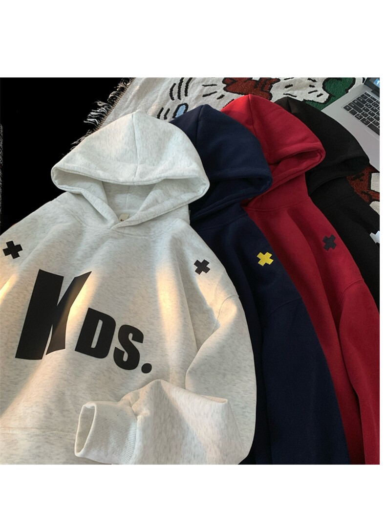 面底同色华棉小标刺绣立体印花卫衣WY007特P48M-3XL,男装卫衣,电商B325