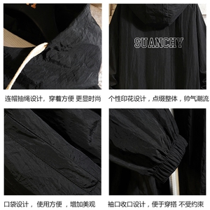 FS63229-P55 薄款防晒衣男透气防紫外线钓鱼外套冰丝防晒服图片