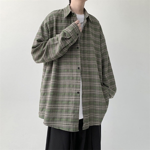 宽松长袖衬衫男KD628-P30图片
