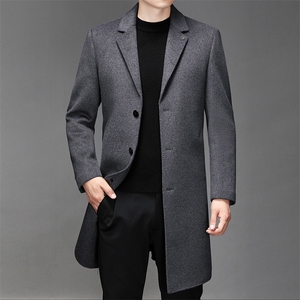 CKSC2287钱塘2020-2中年男士冬季厚款毛呢商务休闲外套P350图片
