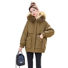 羊羔毛内胆派克服，女装派克服，采品优优