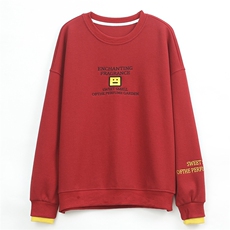 卫衣女2021早秋新款韩版宽松短款时尚春秋薄款休闲洋气减龄上衣潮，女装卫衣/绒衫，玛其路