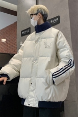 库存3W+！光板可售，2025冬季撞色潮牌加厚立领棉服MY203特P80，男装棉衣，电商B220