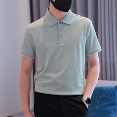 常年款2025新款双面液氨高品质Polo衫6608-特P48，男装Polo衫，电商D342