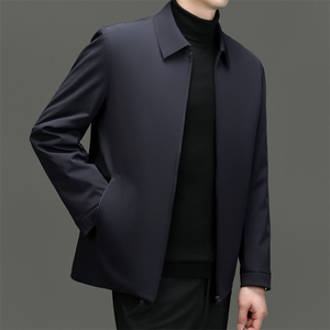 C9709钱塘2020-2商务休闲新款简约百搭冬季中年男士羽绒服P245图片