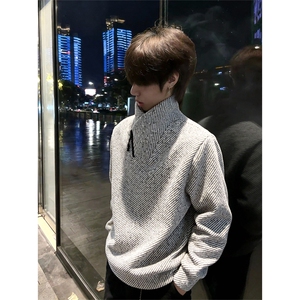 (有原版亮片)美式条纹交叉V领卫衣XZ514-2-HWY70-常规P25 加绒P30图片