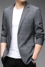 男士西服休闲西装外套男春款春季中年爸爸装2023新款上衣，男装西服，电商B212（原钱塘6029）