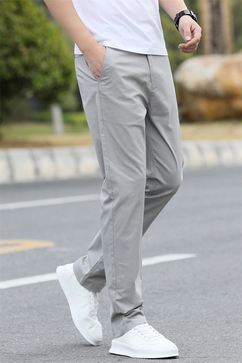 2025春夏款休闲裤男秋季宽松直筒裤百搭西裤长裤6602-p40四季有货,男装西裤,星座224-3