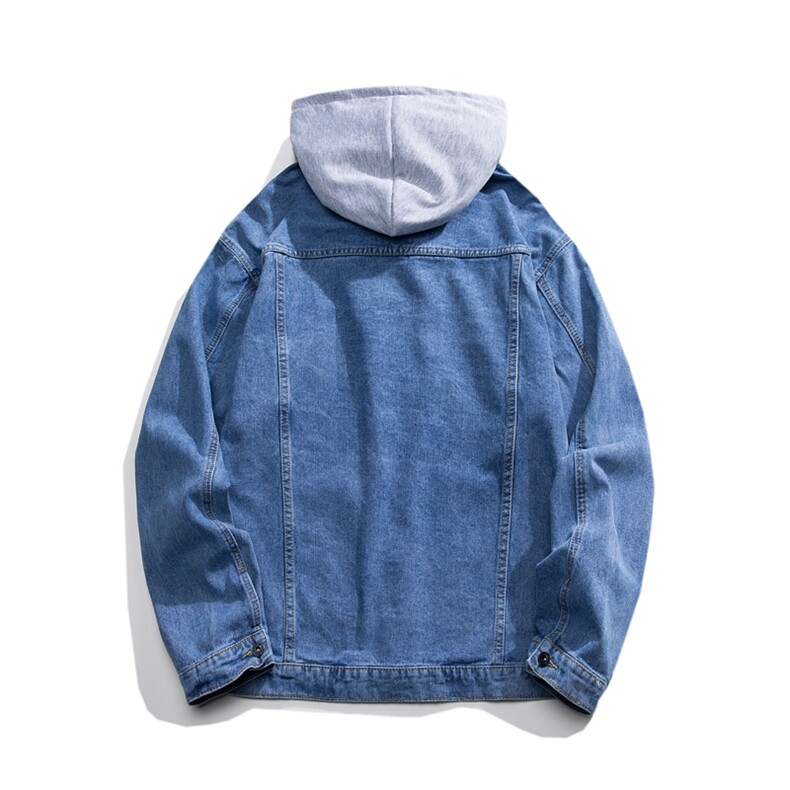 JK3001-p85M-5X白底ins牛仔夹克绣花破洞大码男日系CITYBOY,男装夹克,星座103A