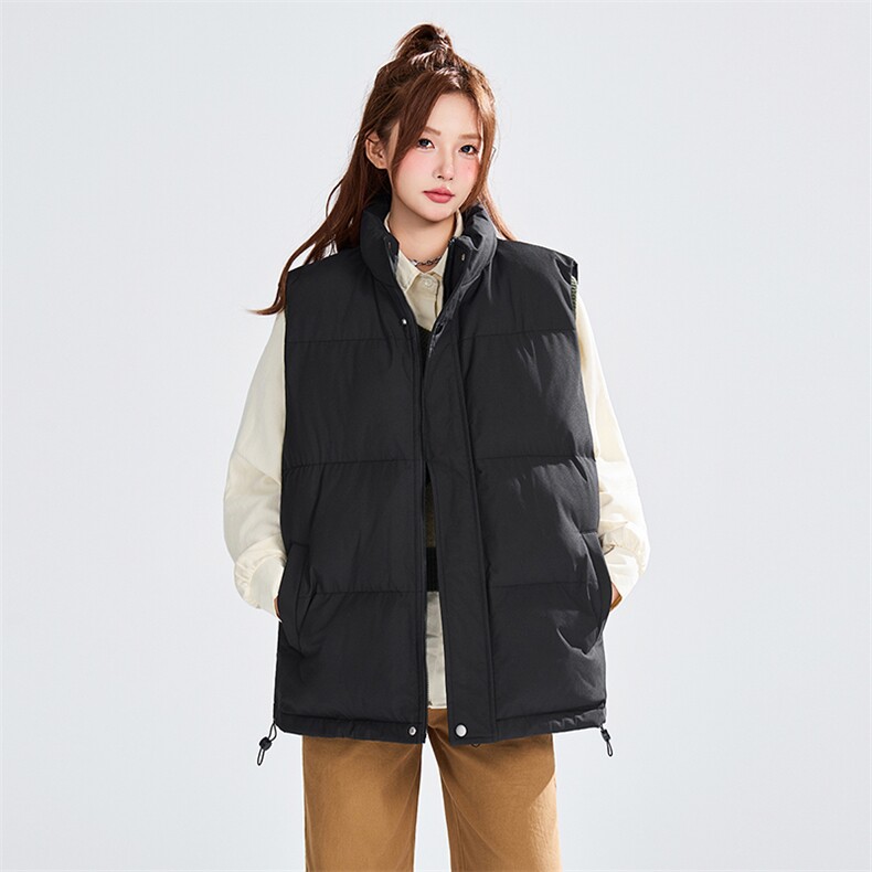 现货冬季马甲棉服得物二开跑量款棉衣男女同款C323-1-MY8888-P35图片