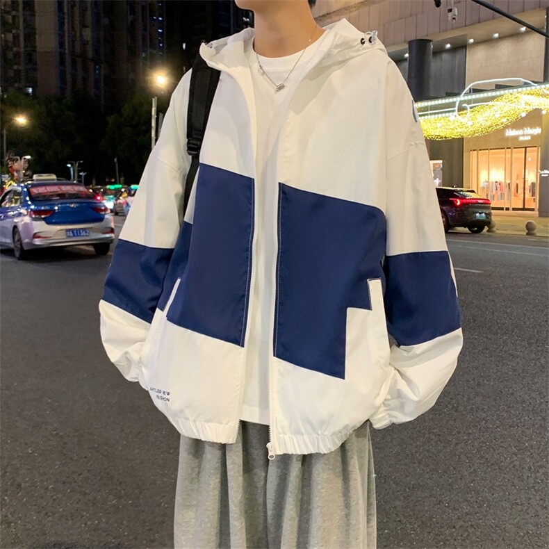 春季新款现货三防户外夹克男连帽冲锋衣外套DSA157B-J98-P60图片