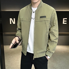 店主风棒球领夹克男士2025秋装休闲衣服男外套B320-8513-P95，男装夹克，电商B320