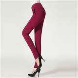 时尚高腰显瘦女式休闲裤舒适百搭修身长裤，女装长裤，秋牧寒烟