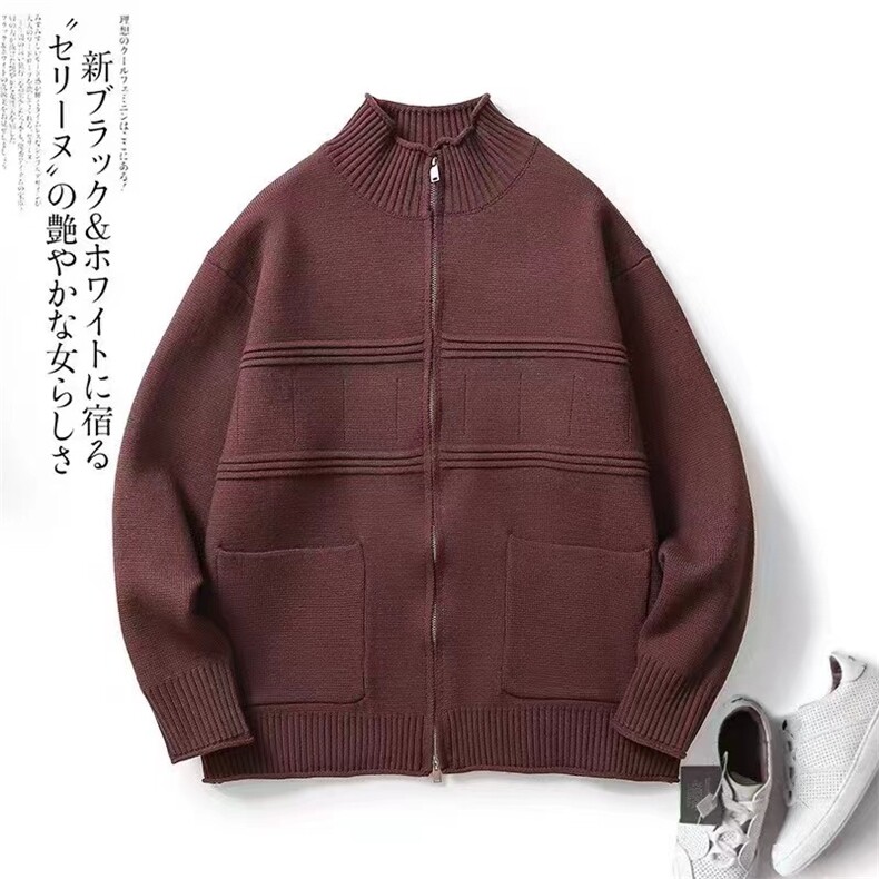 大货秋冬季针织开衫男宽松韩系百搭保暖韩版外穿情侣纯色毛衣,男装针织衫/毛衣,星座218-1（原230）