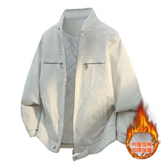 主推工装飞行夹克冬加棉立领棒球服外套A436-807-P85128，男装夹克，电商A436