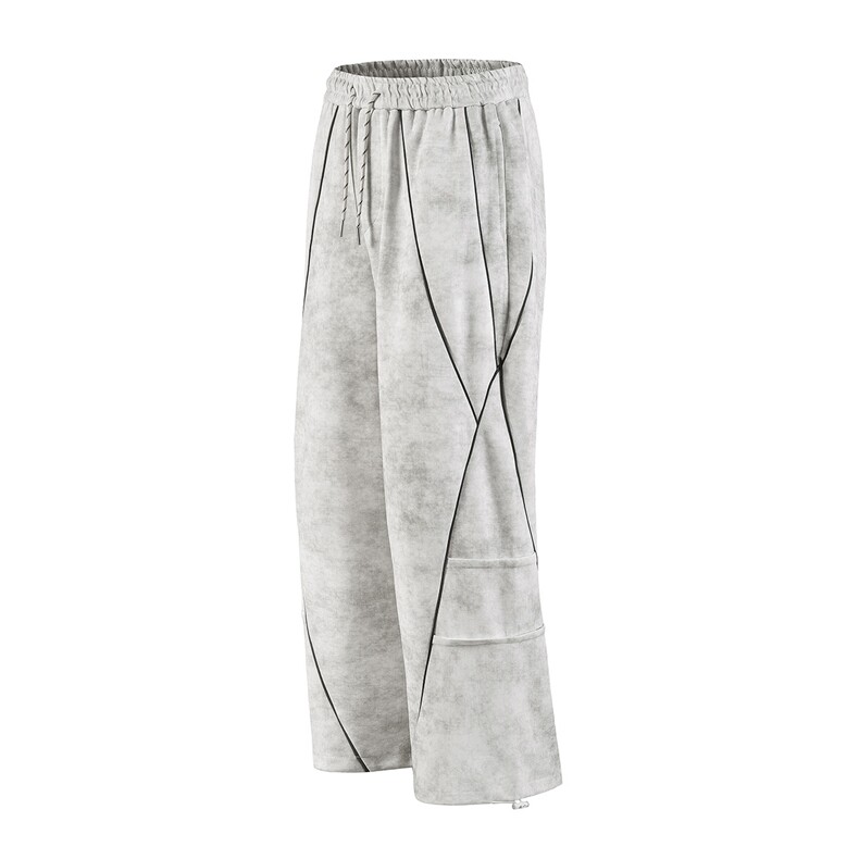 可二开脏脏灰扎染套装大码M-5XL卫衣WY78064P68卫裤WK78065P68，男装休闲套装，星座227-7