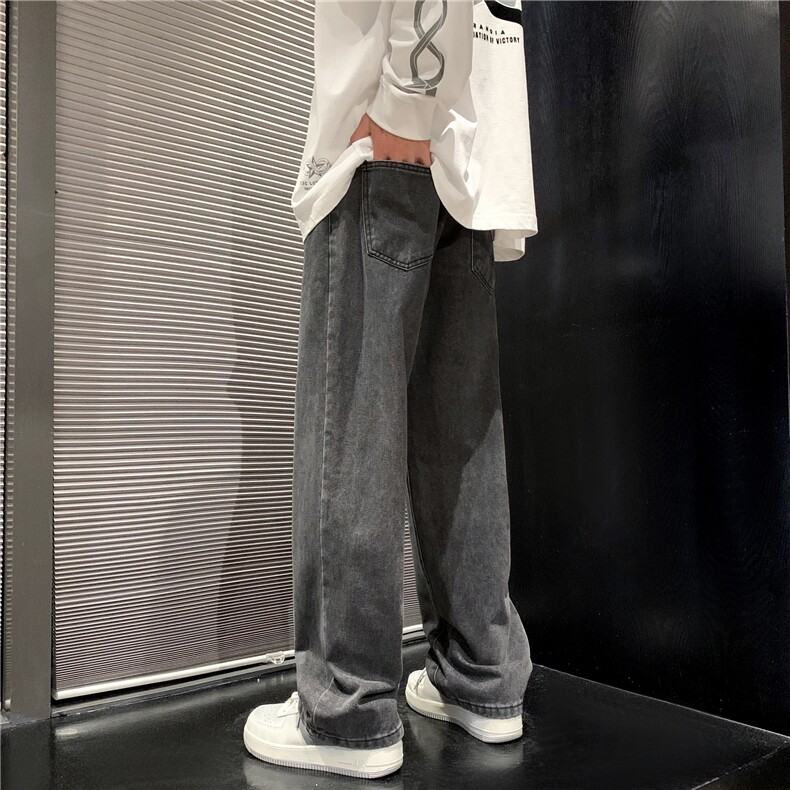 特P30抽绳牛仔裤纯色基础休闲裤882-P30,男装牛仔裤,星座205-1