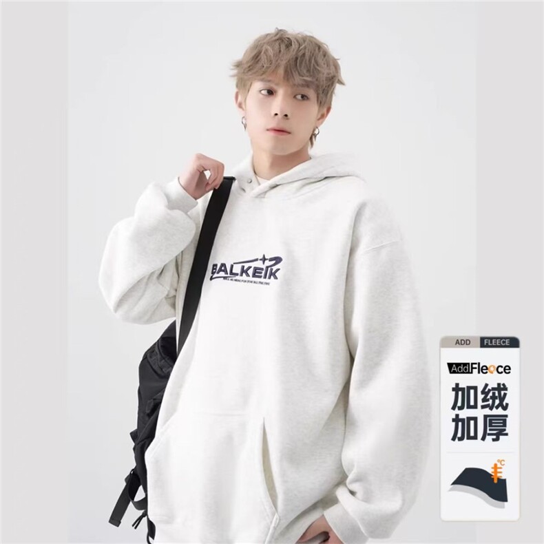 1506-1/QE150/P35重磅美式连帽卫衣男生男新款潮牌潮流宽松刺秀,男装卫衣,星座1506
