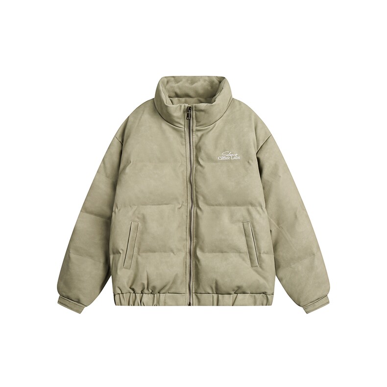 2025冬虎纹皮立领棉服--5184控价248,男装棉衣,电商S012（CATTEE）