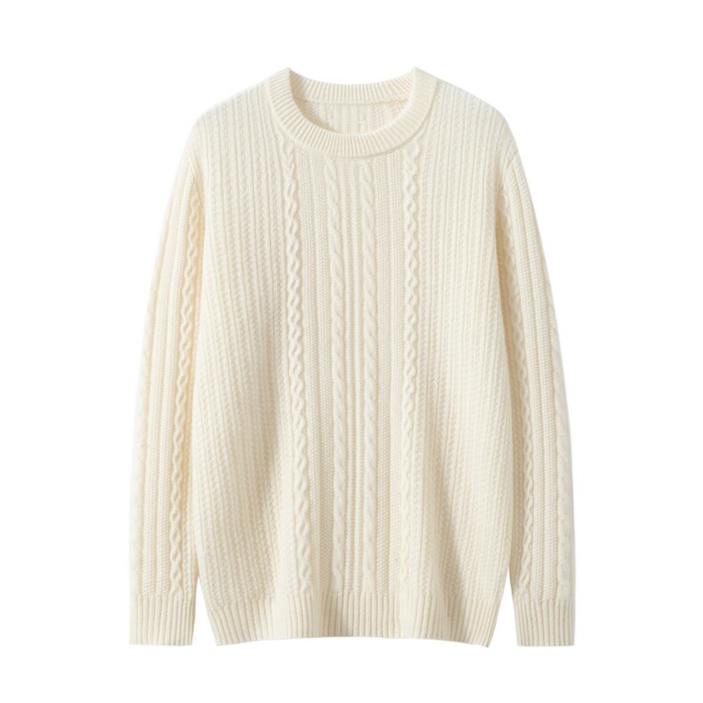 2025年秋季时尚百搭通勤简约休闲羊绒男士，男装羊绒套衫，朝思纯山羊绒