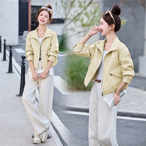 BAO皮衣外套女2026新款今年流行洋气减龄春季显高显瘦短款小个子图片