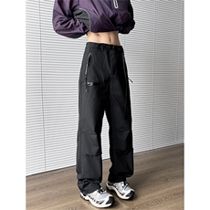 工装裤男女款户外防水冲锋裤伞兵登山徒步速干运动长裤KZ041-P45，男装休闲裤，星座308B-1