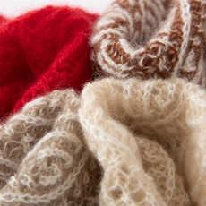 2025年时尚百搭通勤简约休闲双色元宝脖套，围巾，丽靓一衫