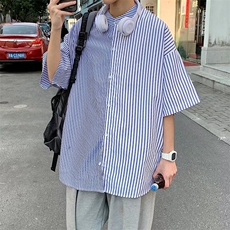 短袖衬衫春款男港风潮流C325P31，男装衬衫，星座1116-2