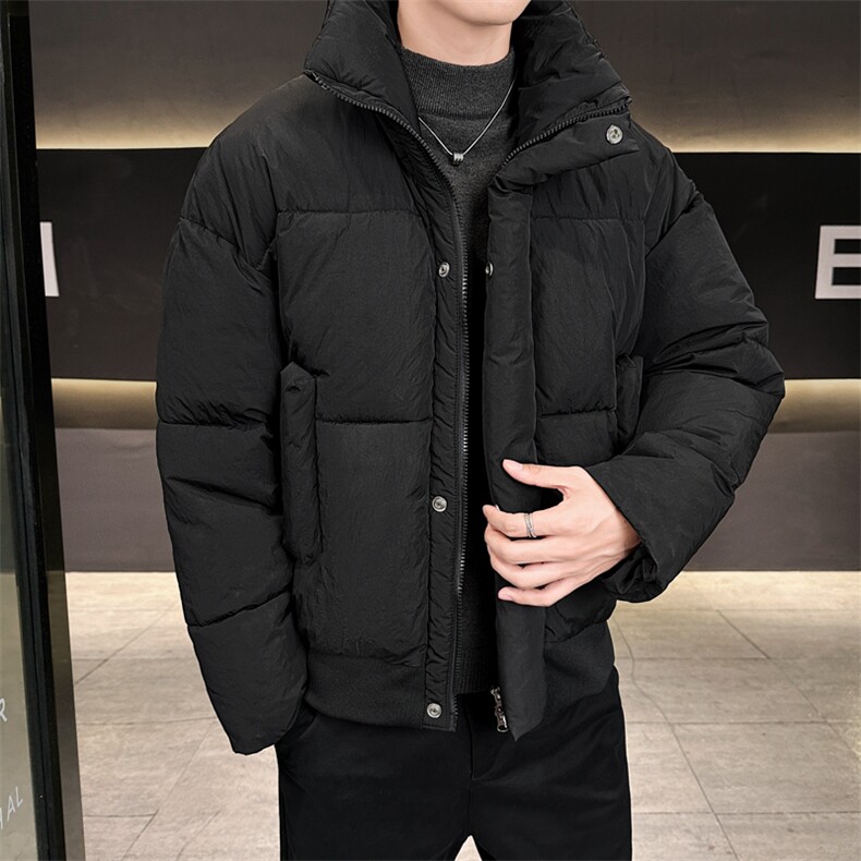 现货立领棉衣男士美式加厚外套潮牌工装棉服M0817-P83图片