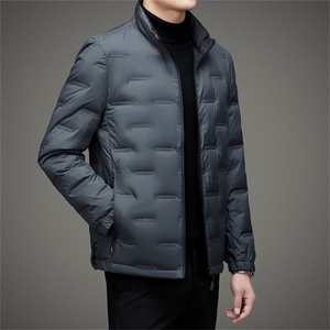 BAMJ-8925钱塘2020-2商务休闲简约中年男士冬季厚款羽绒服P160图片