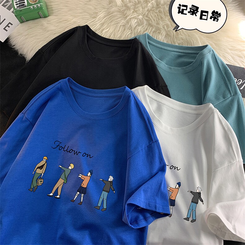 DX17043-P20纯棉短袖t恤男大码半袖打底衫宽松体恤衫平铺,男装T恤,电商A040