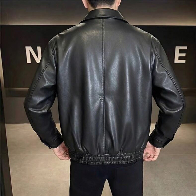 春款轻熟抖音夹克皮衣口袋外套男JK-3016-P90,男装夹克,电商A236
