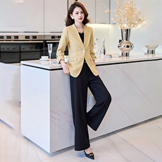 西装外套女2025春秋新款气质时尚休闲减龄炸街设计感百搭西服上衣，女装西装，卡杰菲