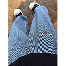 刺绣复古休闲竖条纹牛仔裤男女直筒百搭宽松慵懒长裤显瘦KB183，男装牛仔裤，星座1116A（原606A-3）