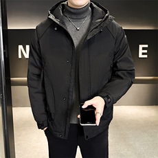店主风2025年男士秋冬二棉加棉加厚夹克休闲棉服M1120-P105，男装夹克，电商D240-242