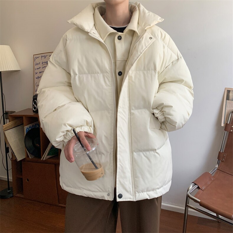 ！2024冬季新款假两件棉衣百搭加厚保暖棉服外套MY1248特P85图片