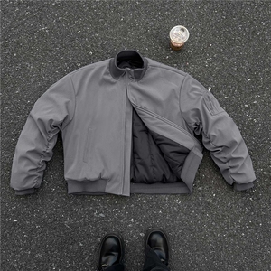 特批-冬季夹克棉衣加厚大码外套男装宽松冬装棉服S373-P105图片