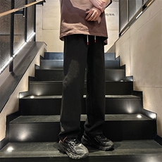 男潮流复古慵懒风直筒宽松男长裤KK291-P50，男装休闲裤，星座911-3