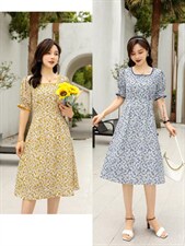 碎花连衣裙，女装连衣裙，卡娜品位